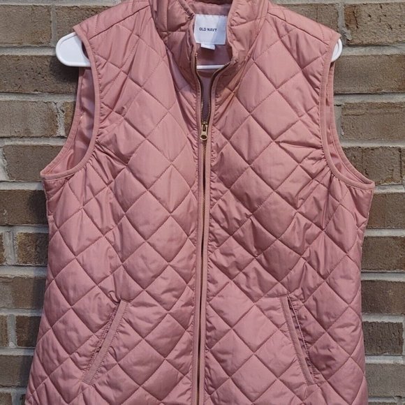 Old Navy Jackets & Blazers - ⭐️ Old Navy Dusty Rose Quilted Vest